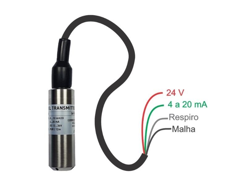 Sensor hidrostático submersível