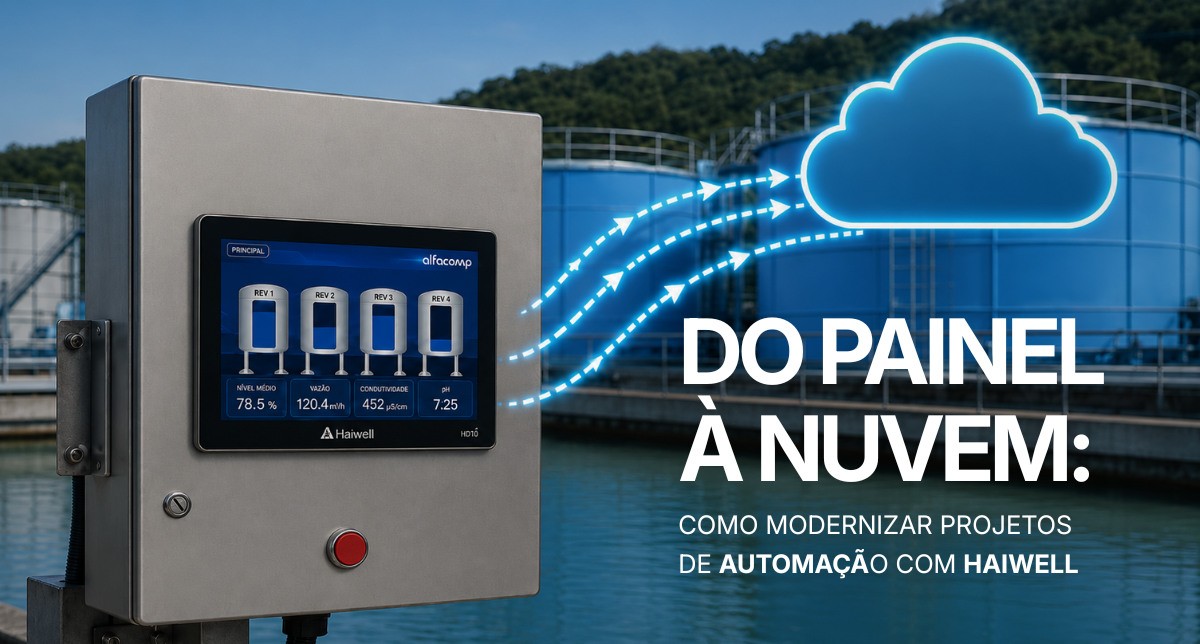 Do painel à nuvem: como modernizar projetos de automação com Haiwell