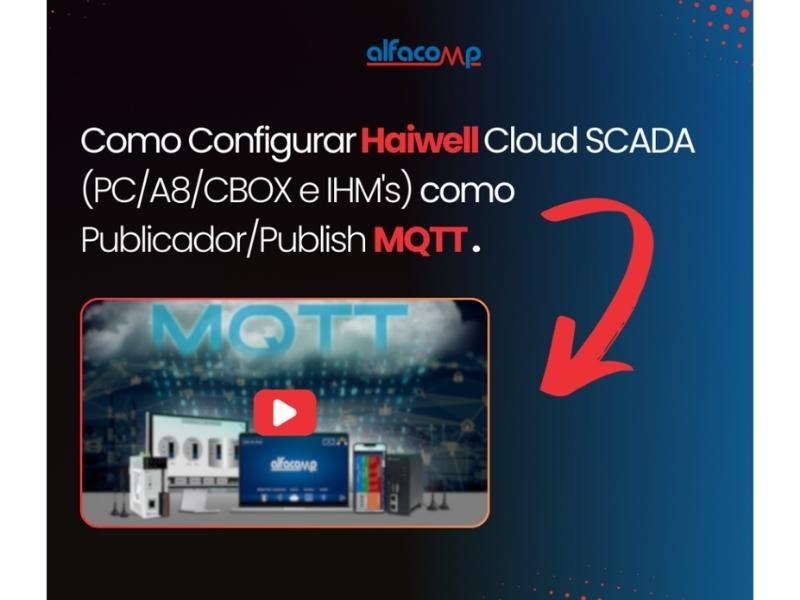 Como Configurar Haiwell Cloud SCADA (PC/A8/CBOX e IHM’s) como Publicador/Publish MQTT ☁️