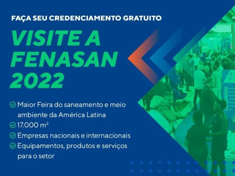 FENASAN 2022 – Congresso Nacional de Saneamento e Meio Ambiente