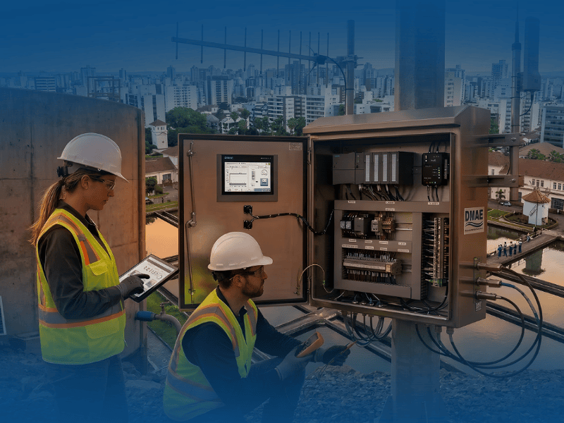 Telemetria de reservatórios com comunicação via rede celular