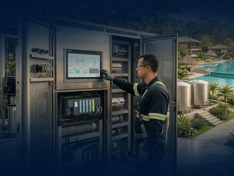 Automação de ETA/ETE com redução de custos de licenciamento e alta escalabilidade