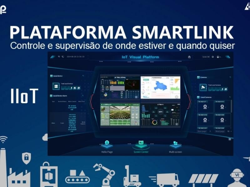 Plataforma SmartLink – Controle e supervisão de onde estiver e quando quiser