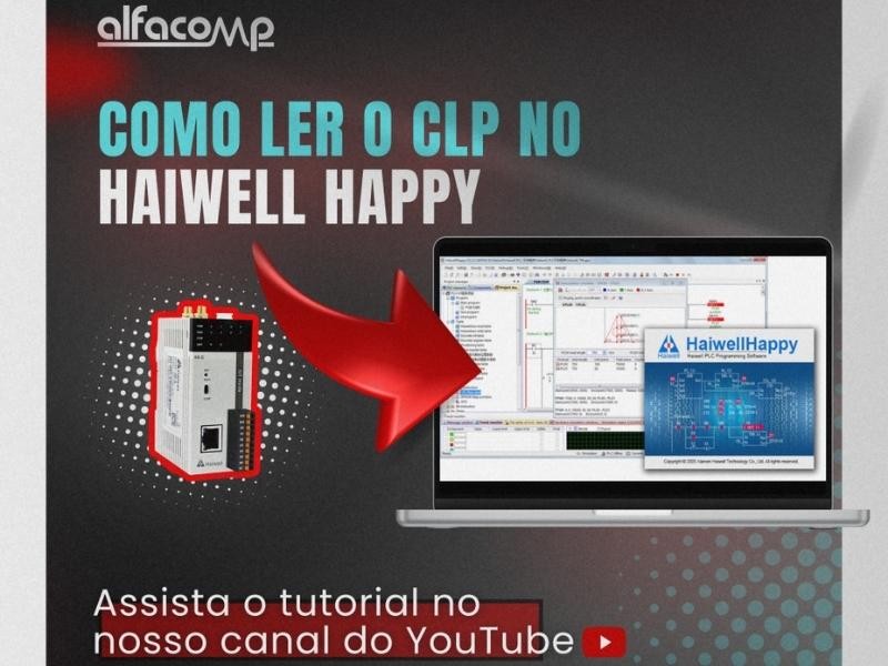 Como Ler o CLP no Haiwell Happy | Passo a Passo ➡️☁️