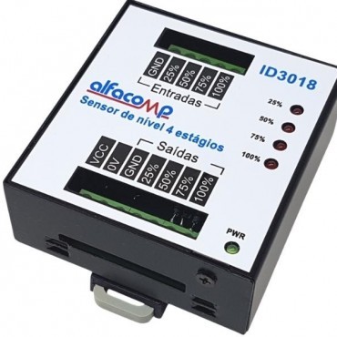 Sensor de nível 4 estágios - ID3018 em Bombinhas