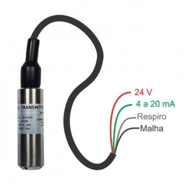 TNH20 – Transmissor de nível hidrostático em Bombinhas