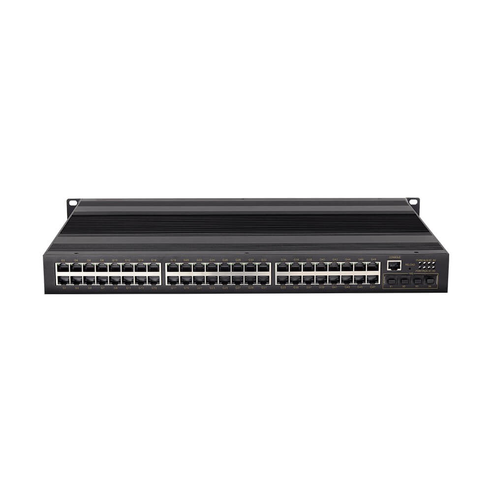 CISCOM8052GX-4XGF-48GT – Switch Ethernet industrial gerenciável Layer 3 52 portas com 4 SFP+ 10G e 48 portas Gigabit RJ45