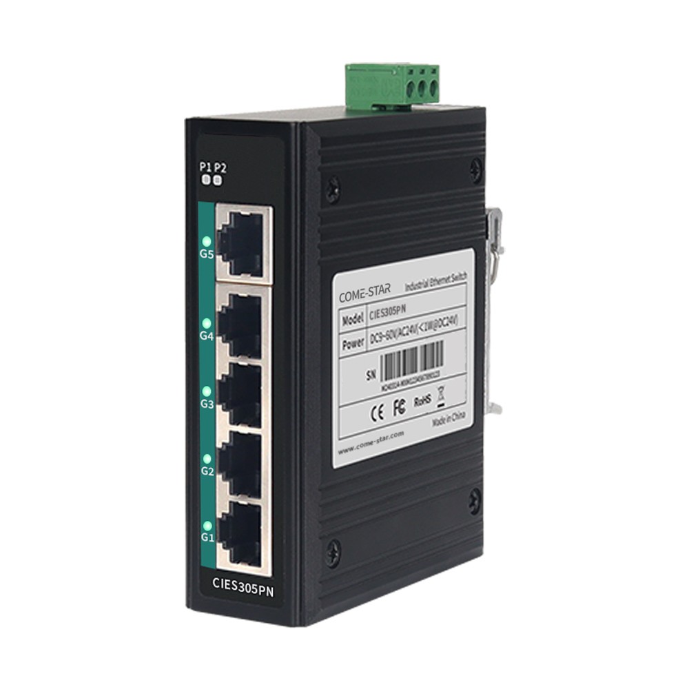 CIES305PN – Switch Ethernet Industrial PROFINET 5 portas Gigabit