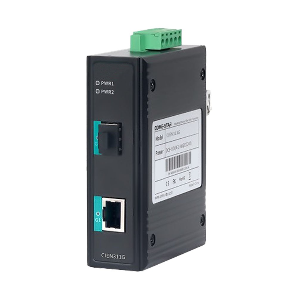 CIEN311G – Conversor de mídia Ethernet industrial Gigabit