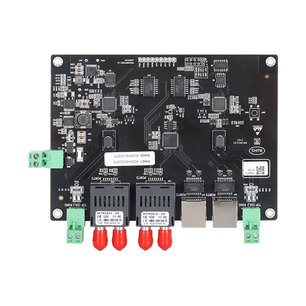 CES1204A – Extensor Ethernet industrial intrinsecamente seguro com 2 portas DSL e 4 portas Ethernet 100 Mbps