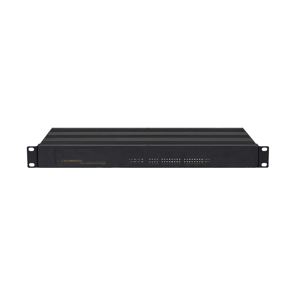 CISCOM8020G-4GF-16GT – Switch Ethernet industrial gerenciável Layer 3 com 20 portas Gigabit, 4 SFP e 16 RJ45