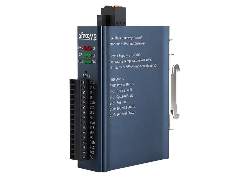 Conversor de Protocolo Modbus RTU/ASCII para PROFINET – ALFA-PNM02